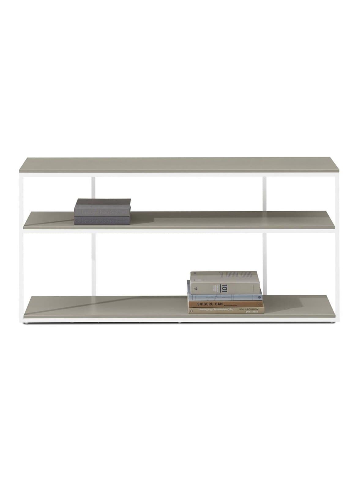 Bordeaux-konsolipöytä vaaleanharmaa/valkoinen 125 x 32 cm – BoConcept