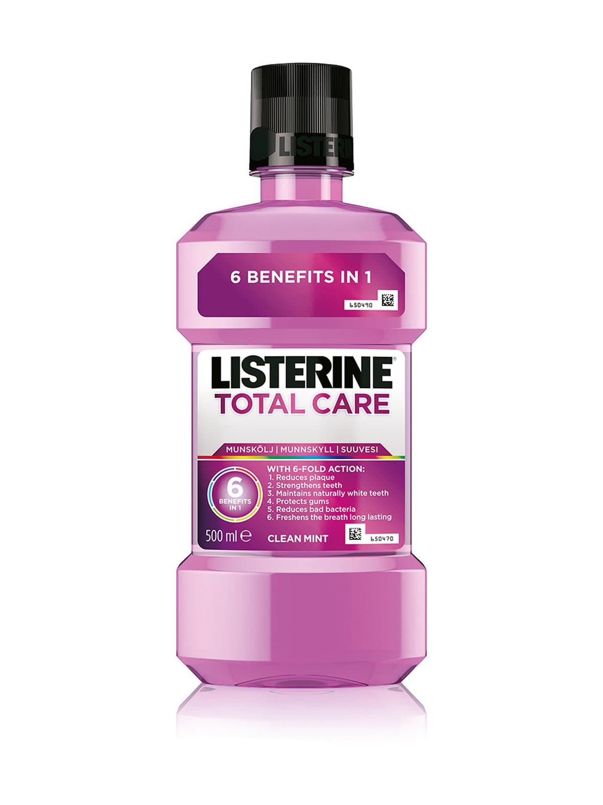 Total care 10-in-1 -suuvesi 500 ml – Listerine