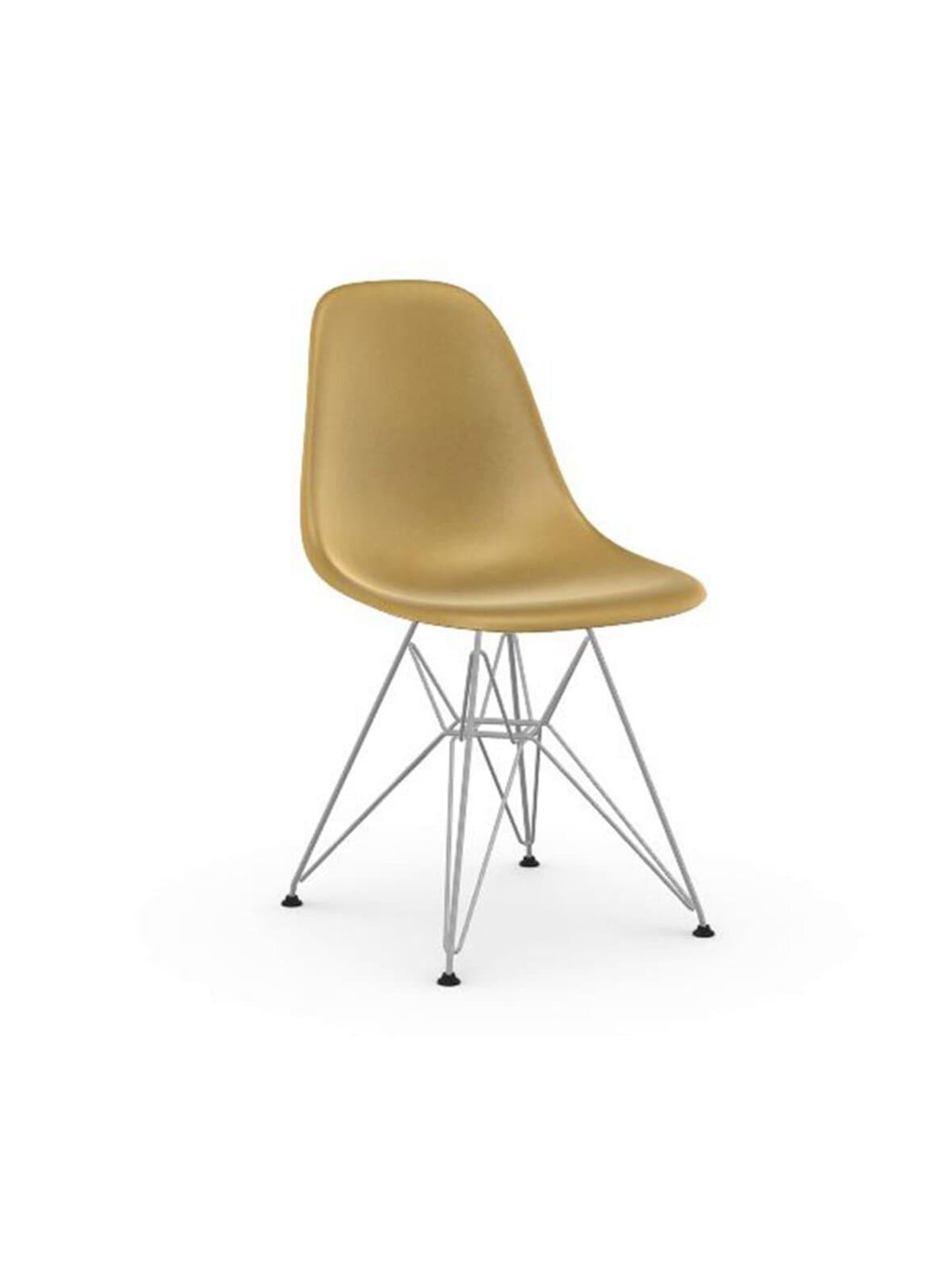 Eames dsr fiberglass -tuoli ochre light/kromi – Vitra