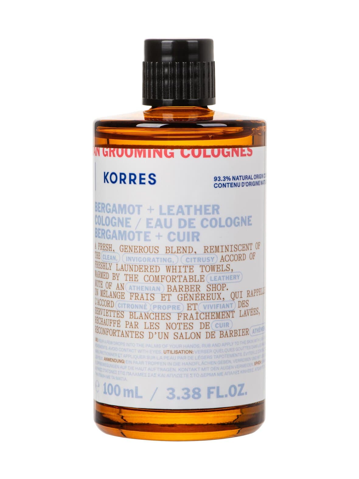 Bergamot & leather edc -tuoksu – KORRES