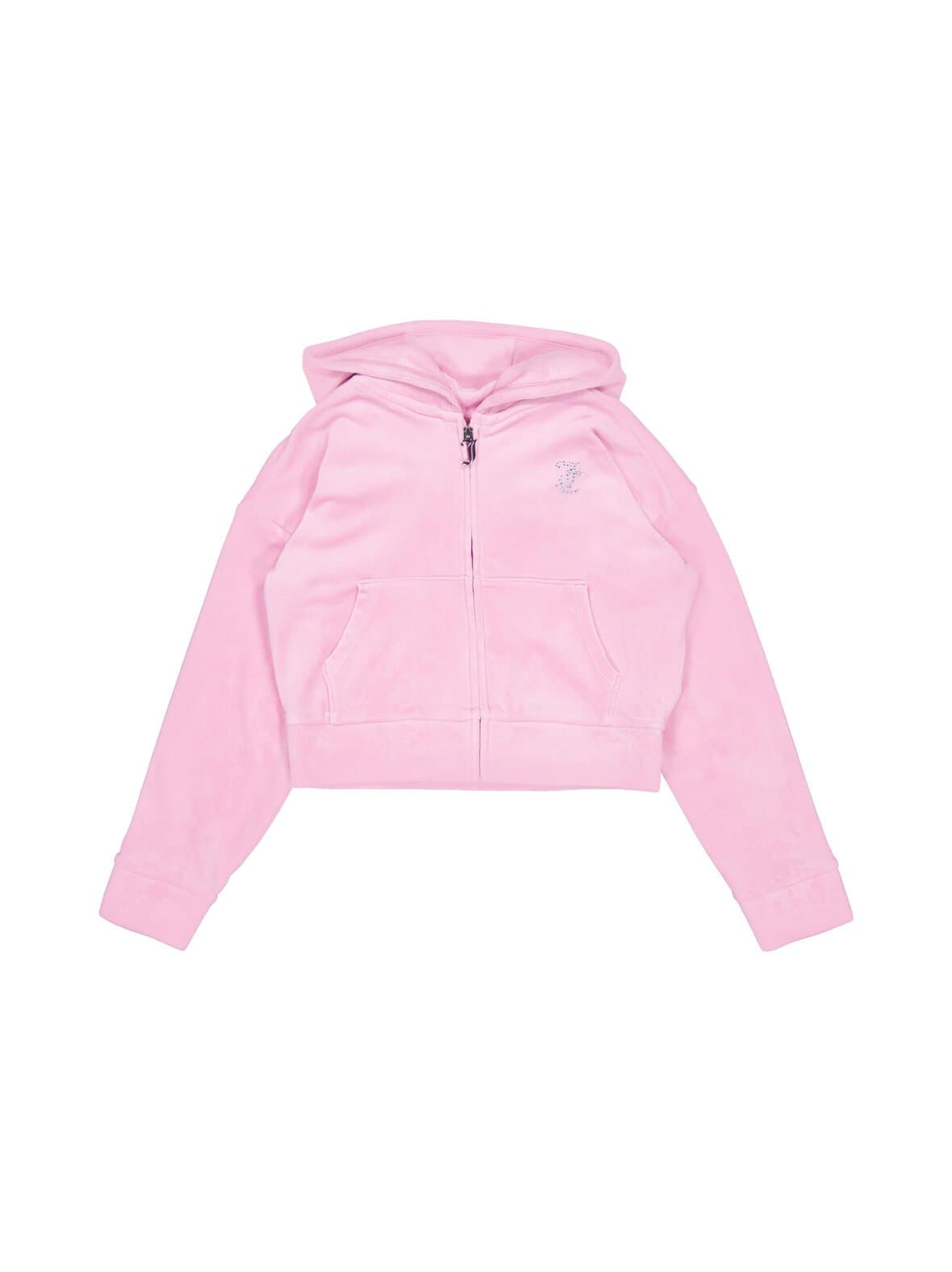Diamante zip -veluurihuppari – Juicy Couture