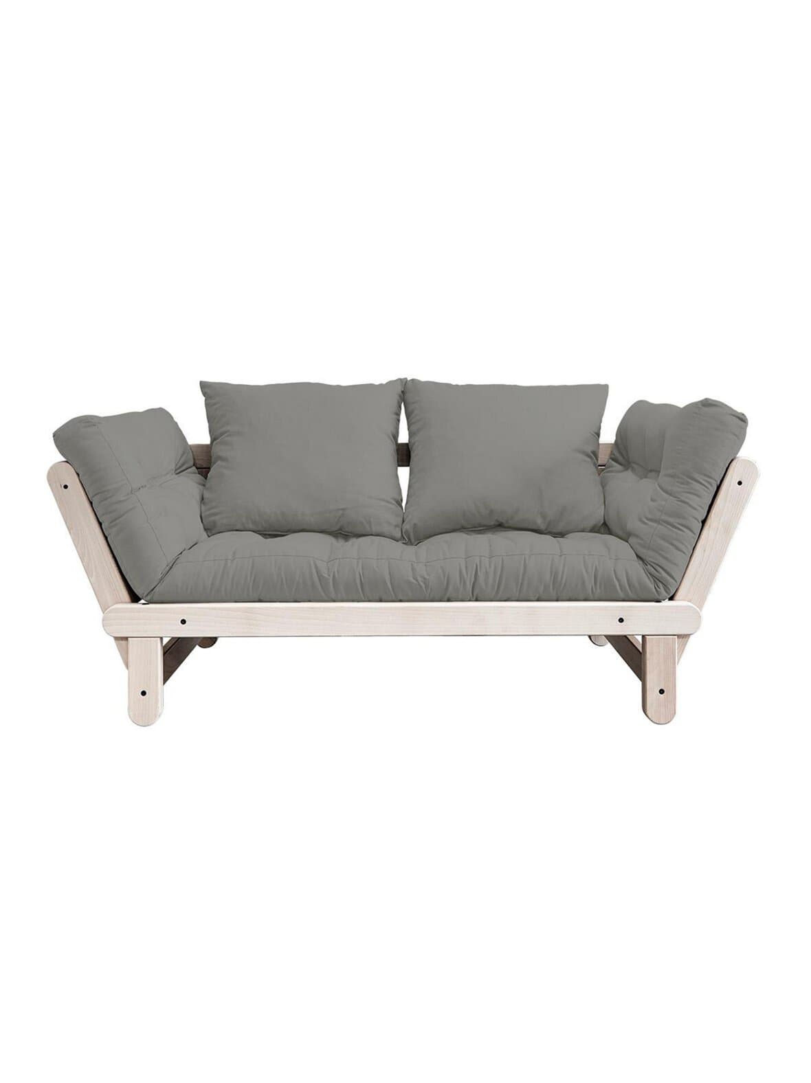 Beat-futonsohva grey/mänty l 162 cm – Karup