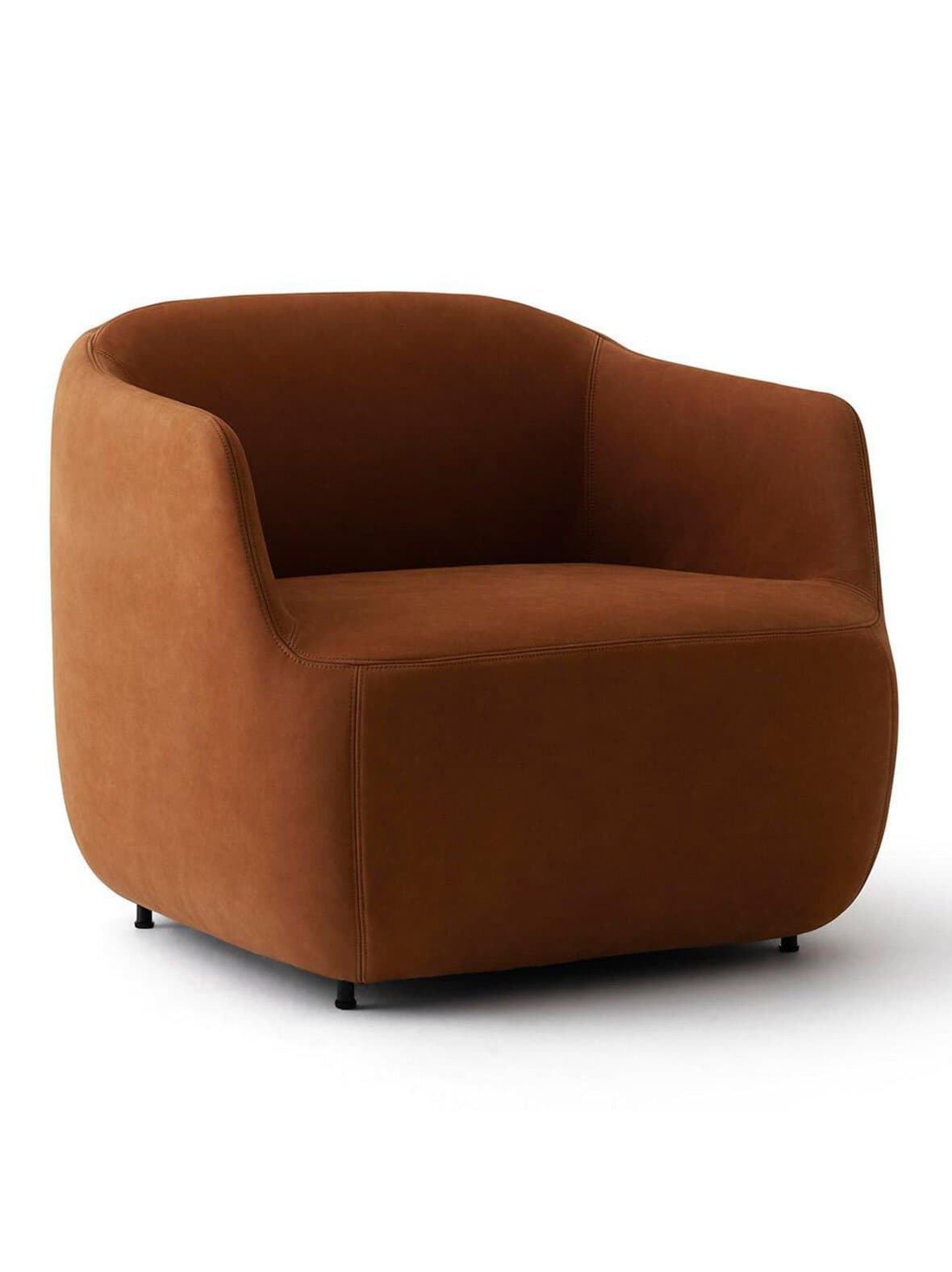 Como-nojatuoli adea nubuck -nahka 21 ruskea – Adea