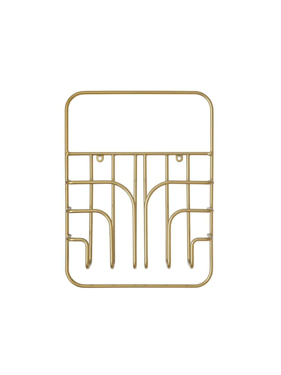 Now-seinähylly brass matte s – Maze