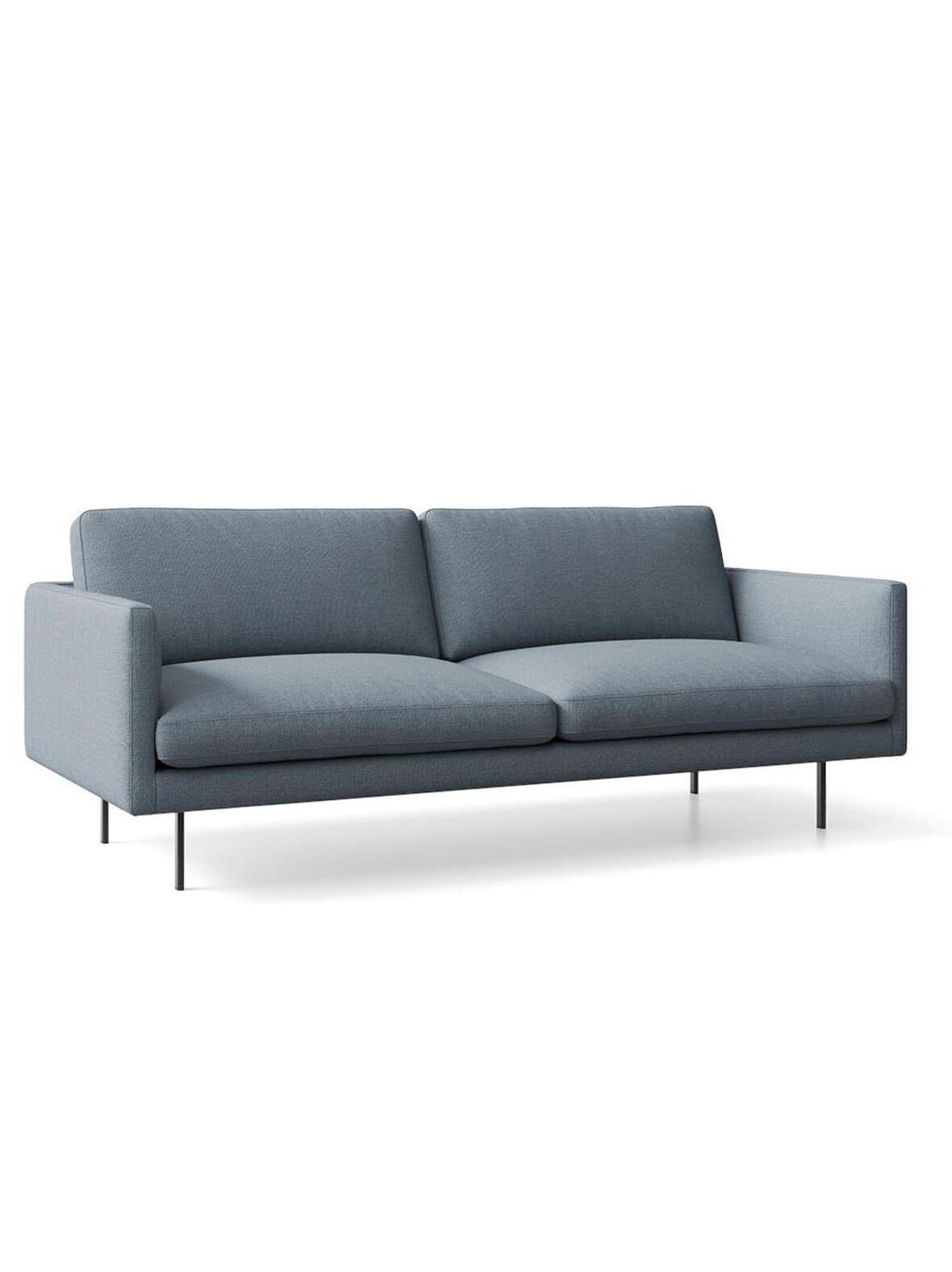 Basel-sohva verso-kangas 158 sinivihreä l 200 cm – Adea