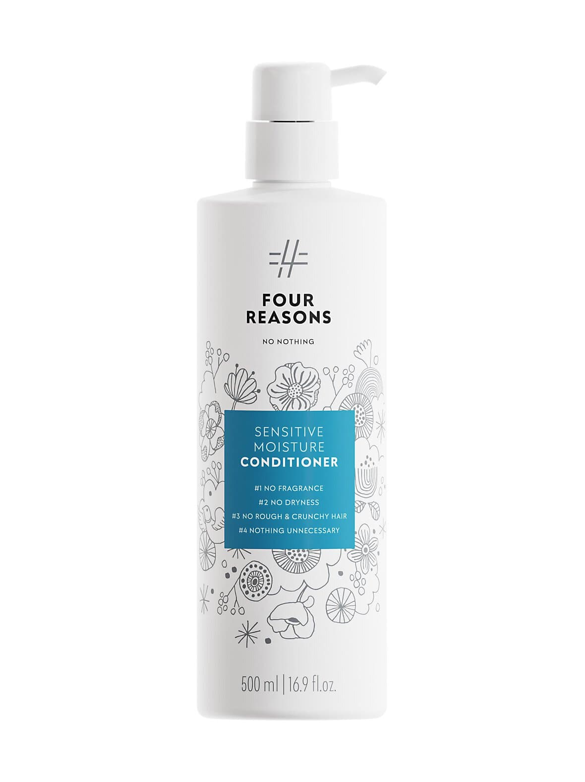 Sensitive moisture conditioner -hoitoaine, 500 ml – Four Reasons