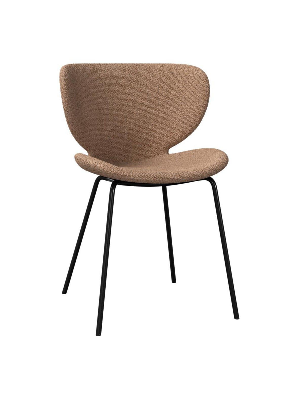 Hamilton-tuoli rimini-kangas 3085 kameli / musta – BoConcept