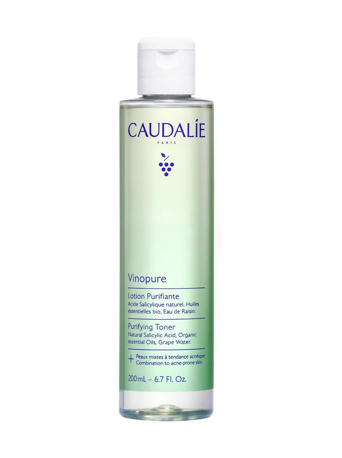 Vinopure purifying toner -kasvovesi – Caudalie