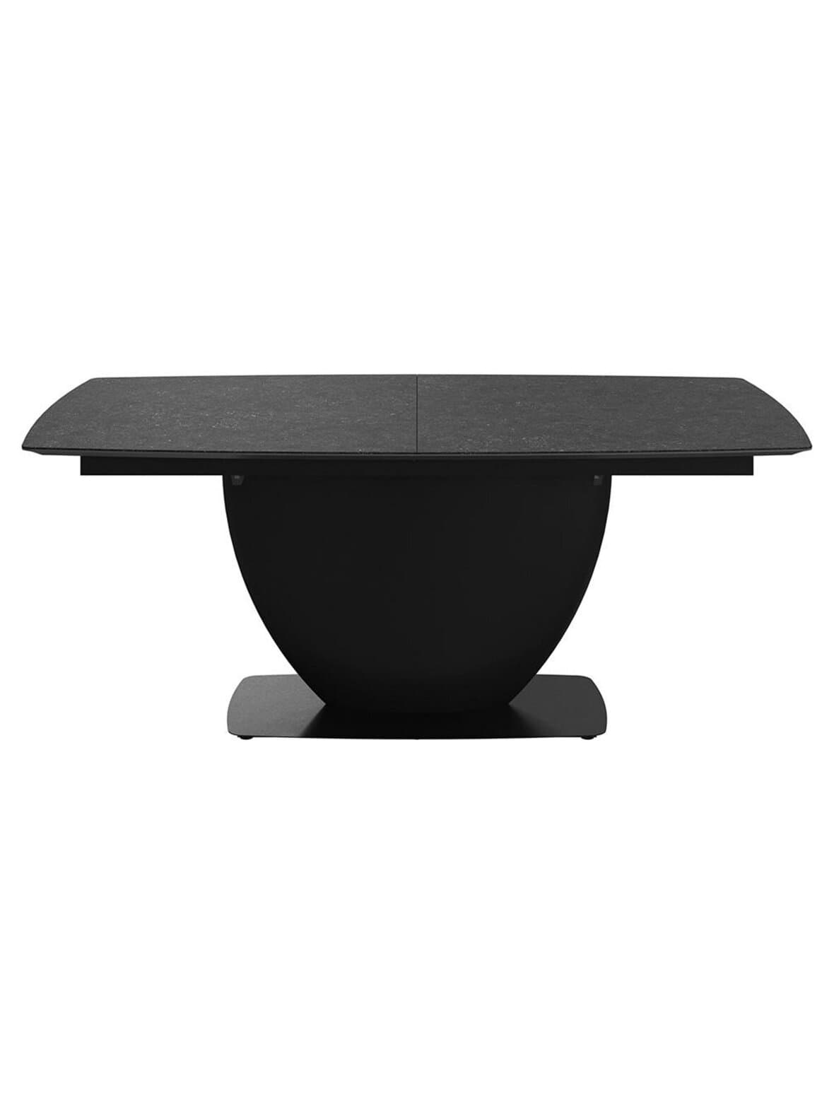 Fiorentina- jatkettava ruokapöytä tumma kivikeramiikka 99 x 183/263 cm – BoConcept