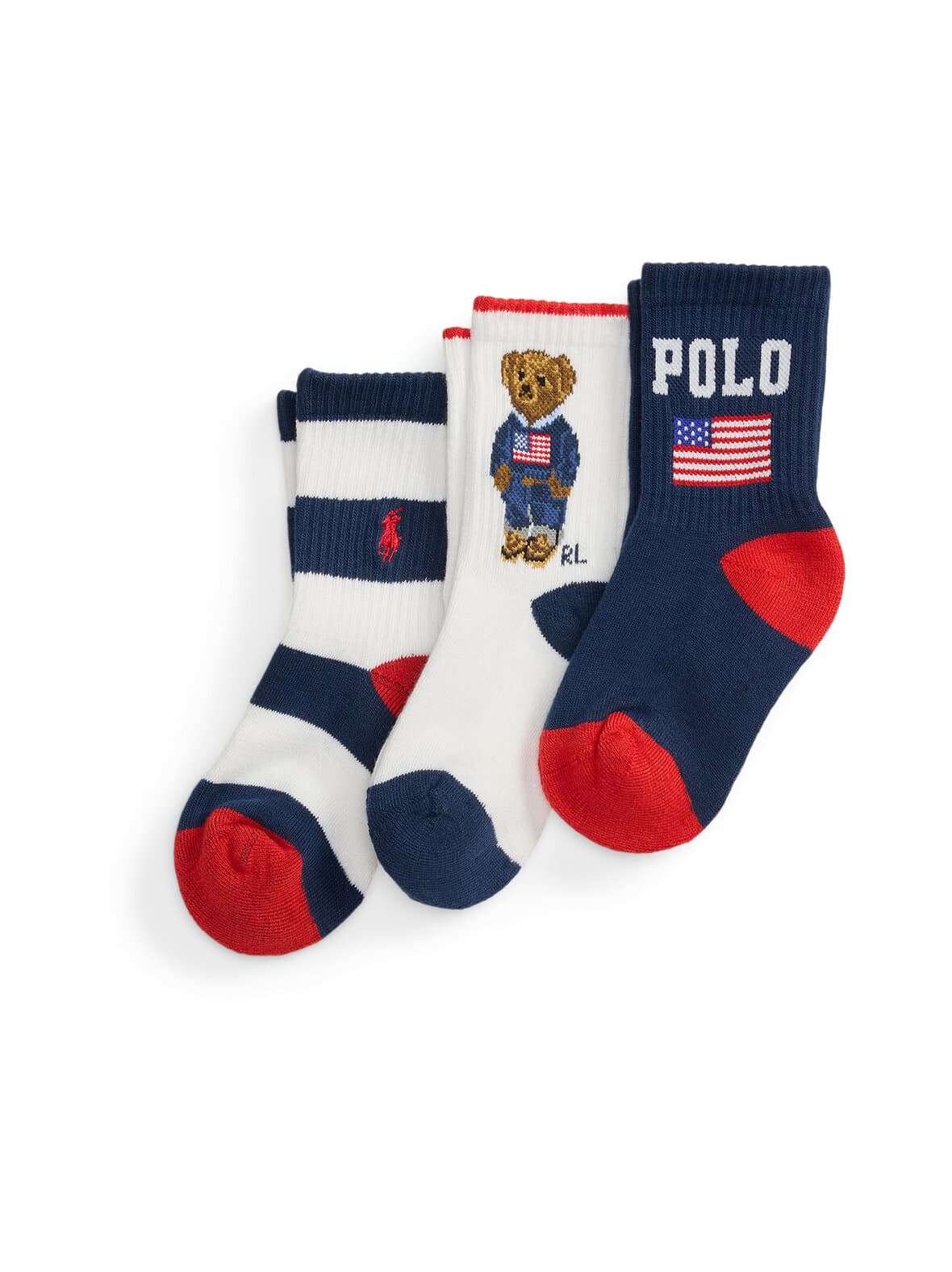 Americana crew -sukat 3-pack – Polo Ralph Lauren