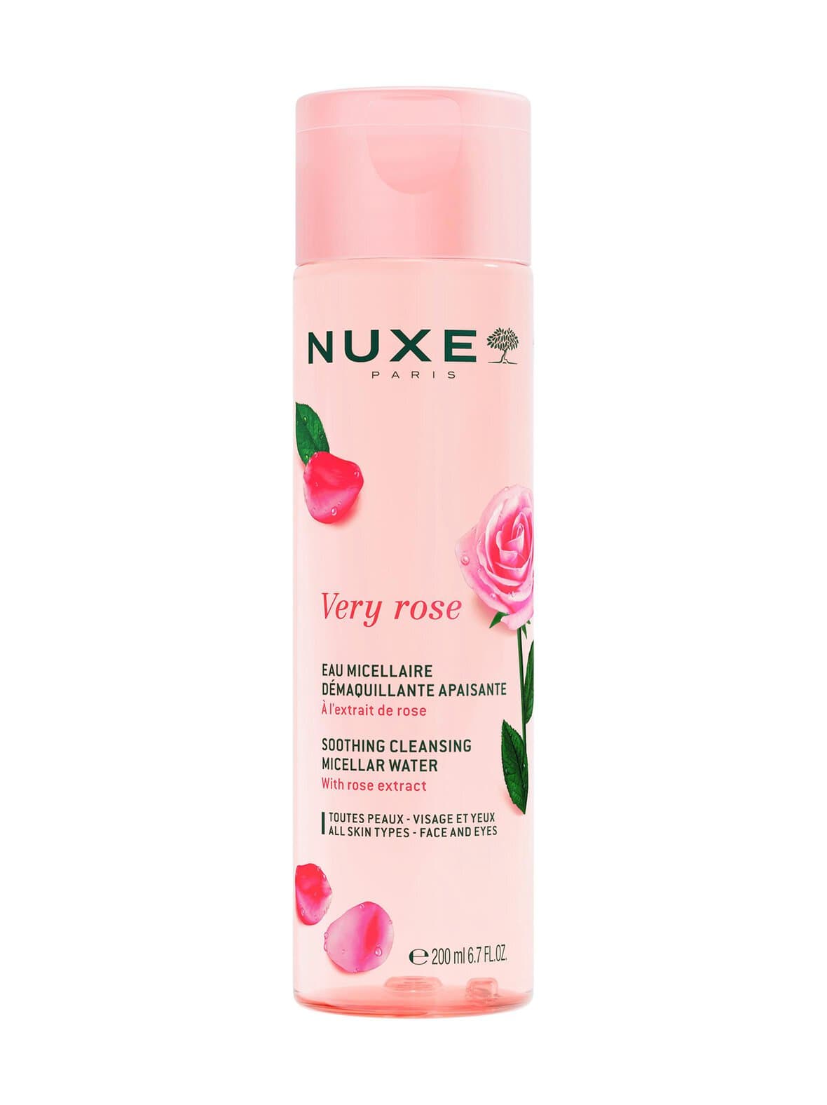 Very rose soothing cleansing micellar water -misellivesi – Nuxe