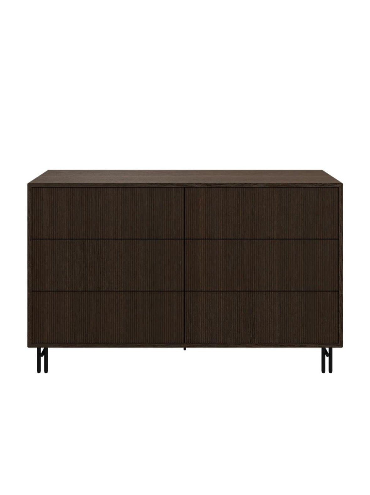 Element-lipasto tumma tammi / musta 91 x 150 cm – BoConcept