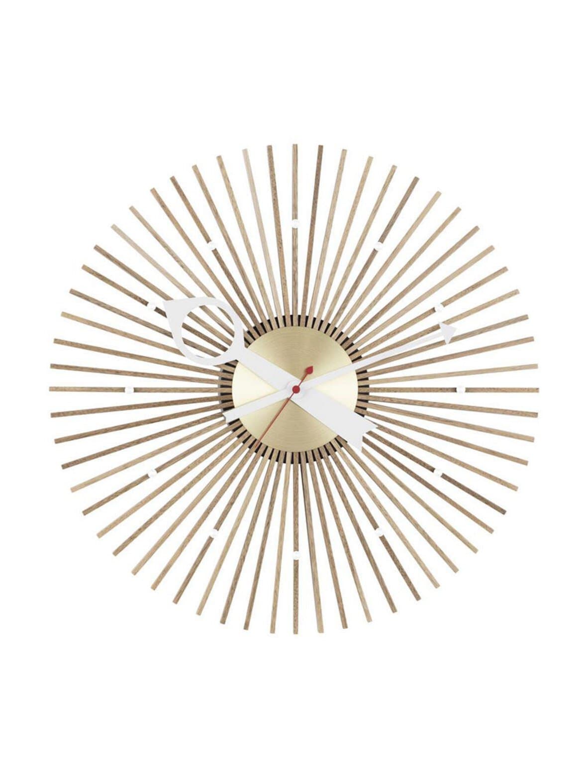 Popsicle-seinäkello pähkinä ø 35 cm – Vitra