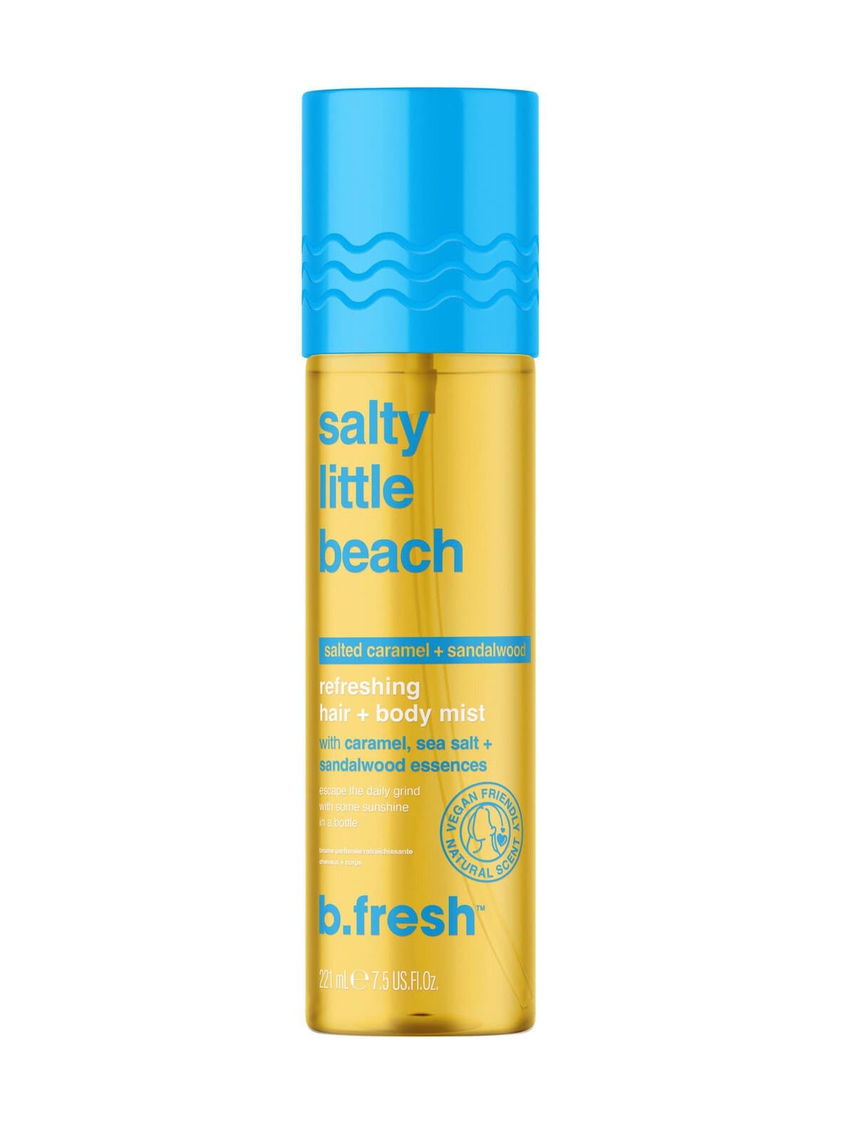Salty little beach refreshing hair + body mist -tuoksusuihke – b.fresh