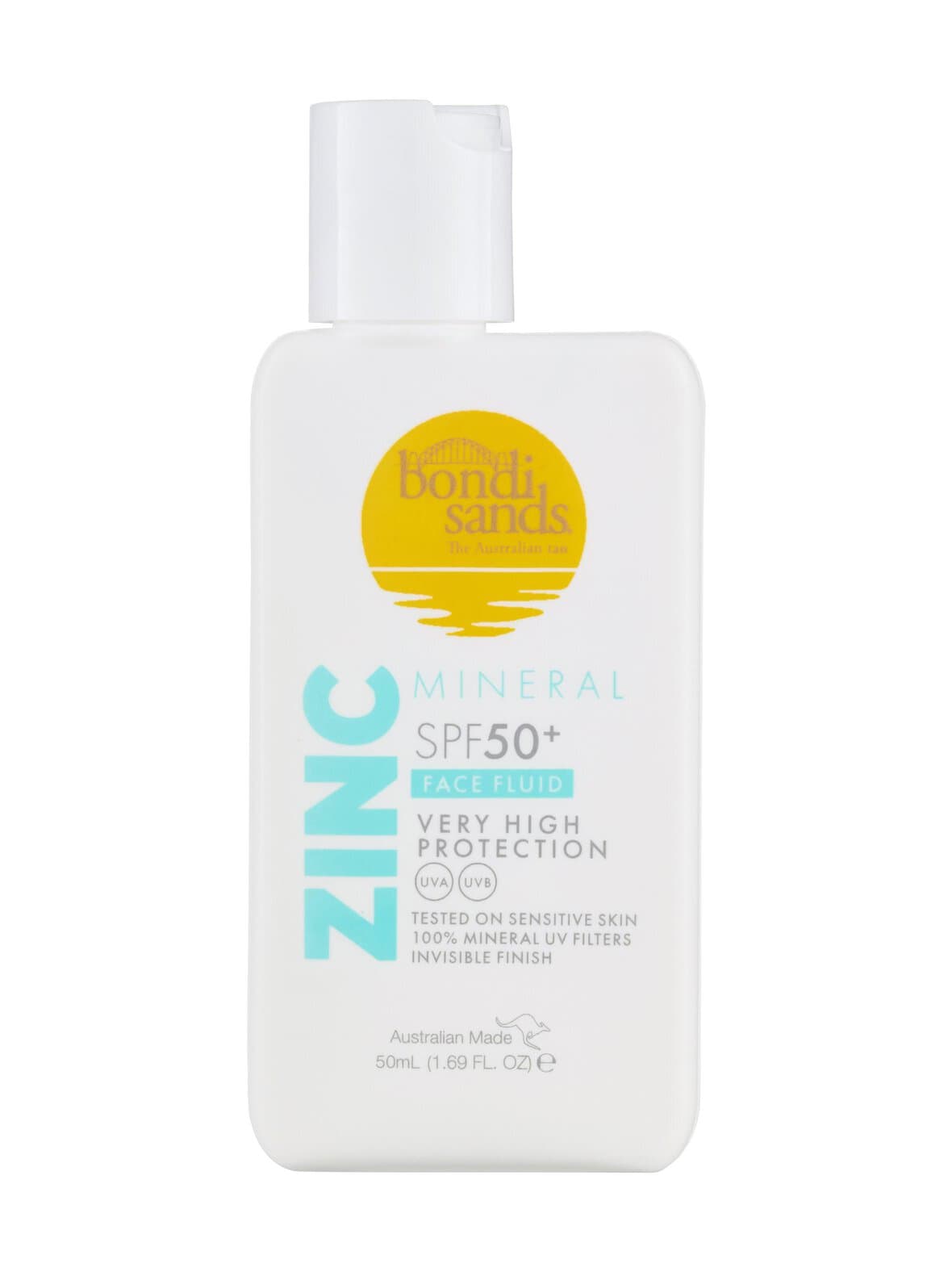 Mineral face fluid spf50+ -aurinkovoide kasvoille – Bondi Sands