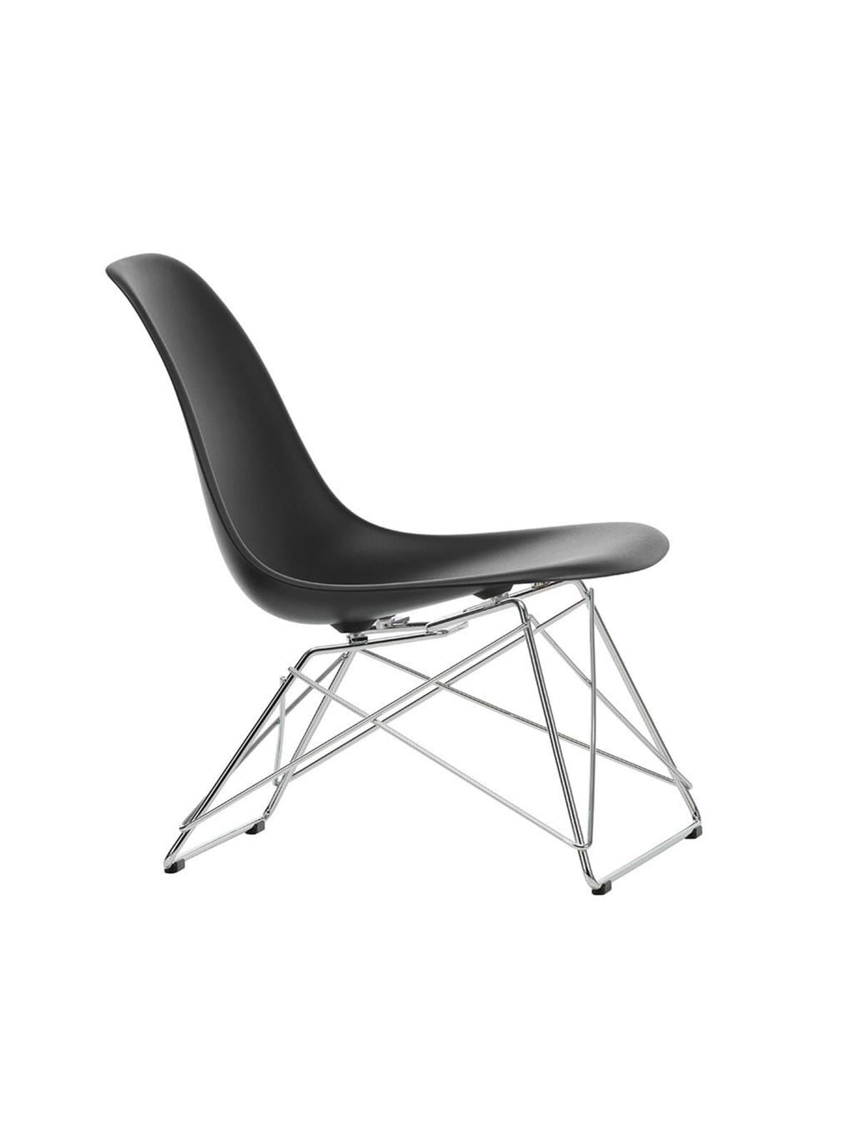 Eames lsr re -tuoli deep black/kromi – Vitra
