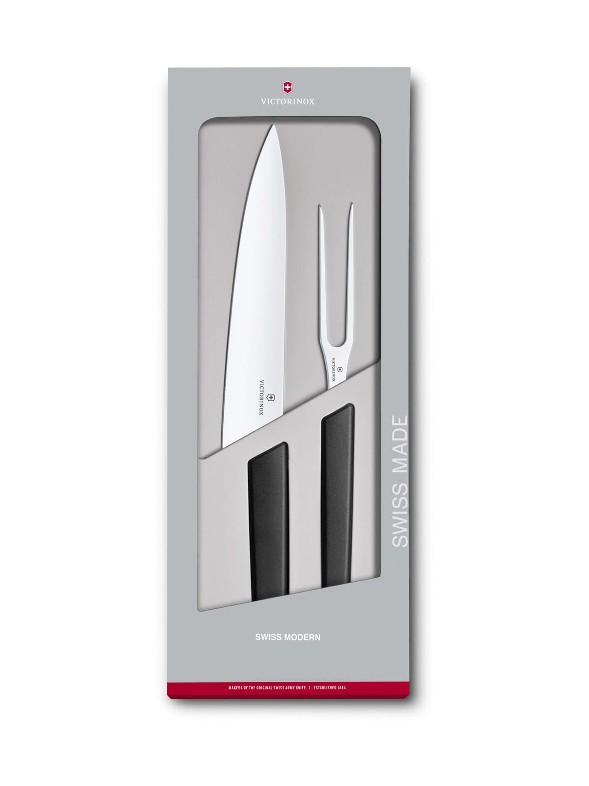 Swiss modern carving set -paistiveitsisetti 2 kpl – Victorinox