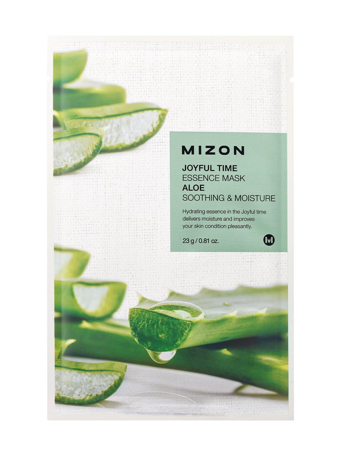 Joyful time essence aloe mask -kangasnaamio 23 g – Mizon