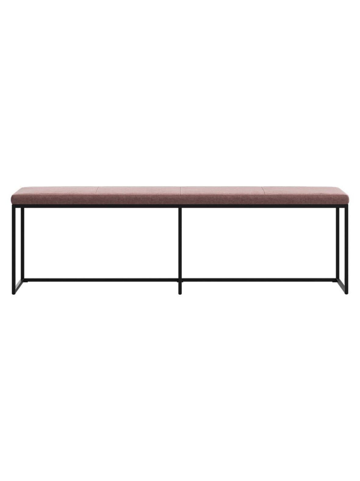 London-penkki ravello-kangas 3224 murrettu roosa l 160 cm – BoConcept