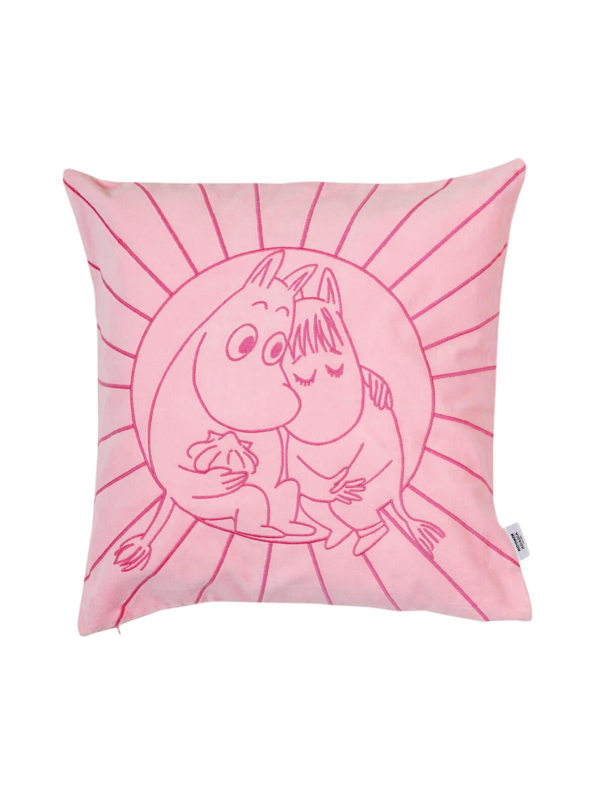 Muumi sydänkäpyset -tyynynpäällinen 50 x 50 cm – Moomin Arabia