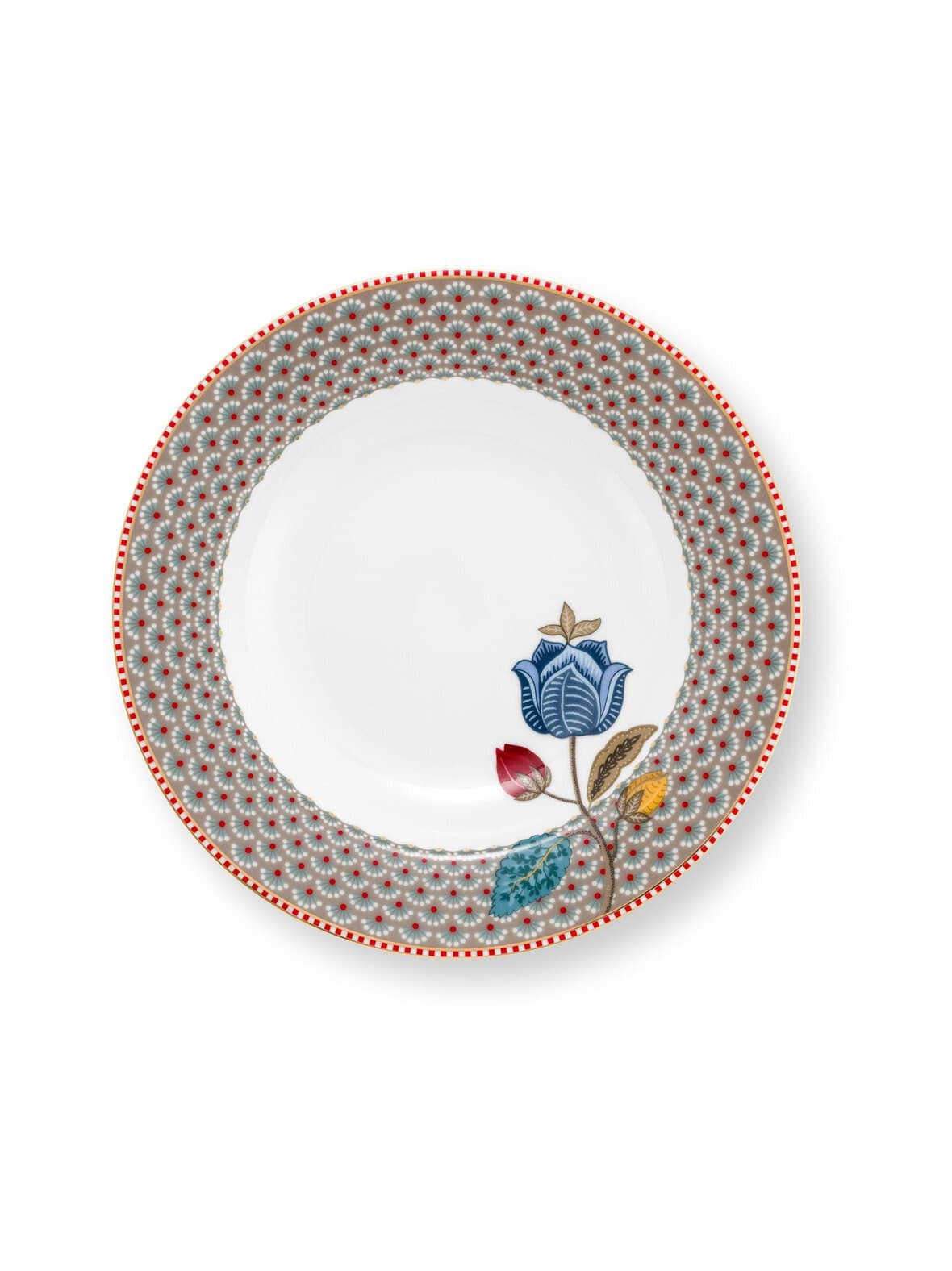 Blooming tales - syvä posliinilautanen 21,5 cm – Pip Studio