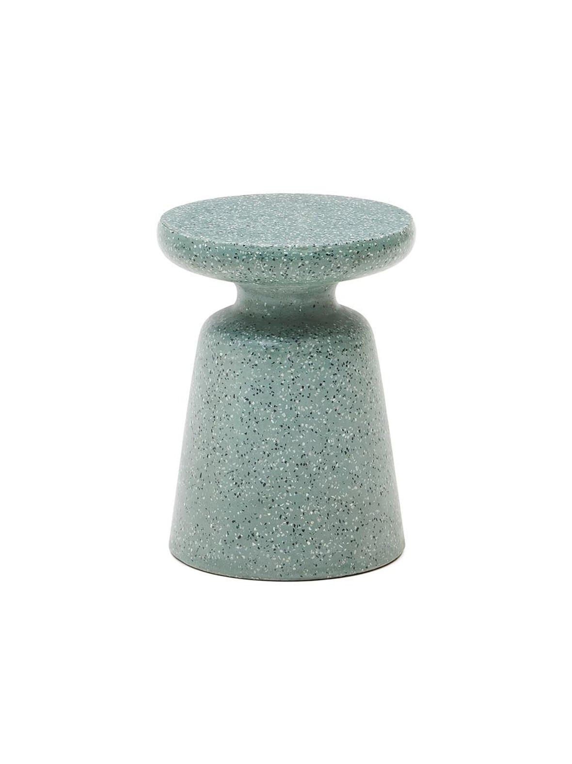 Mesquida-sivupöytä vihreä terrazzo ⌀ 39 cm – Kave Home