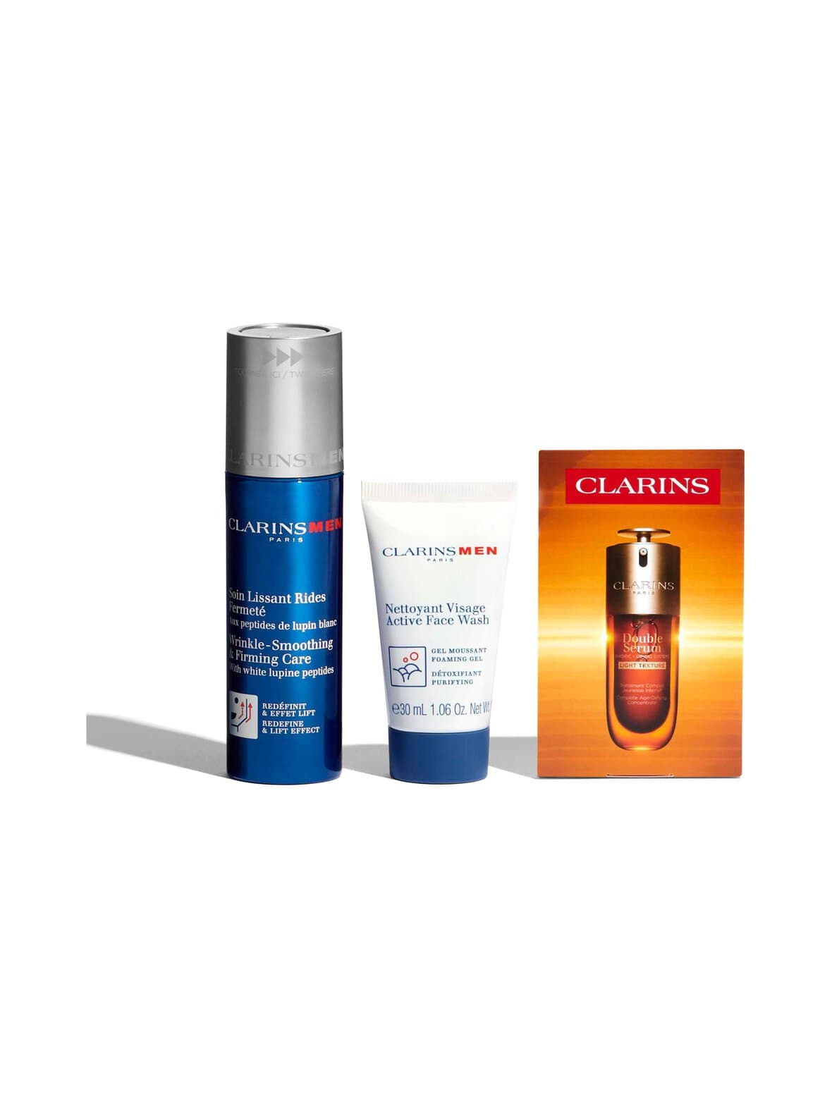 Anti-ageing set for men -ihonhoitopakkaus – Clarins