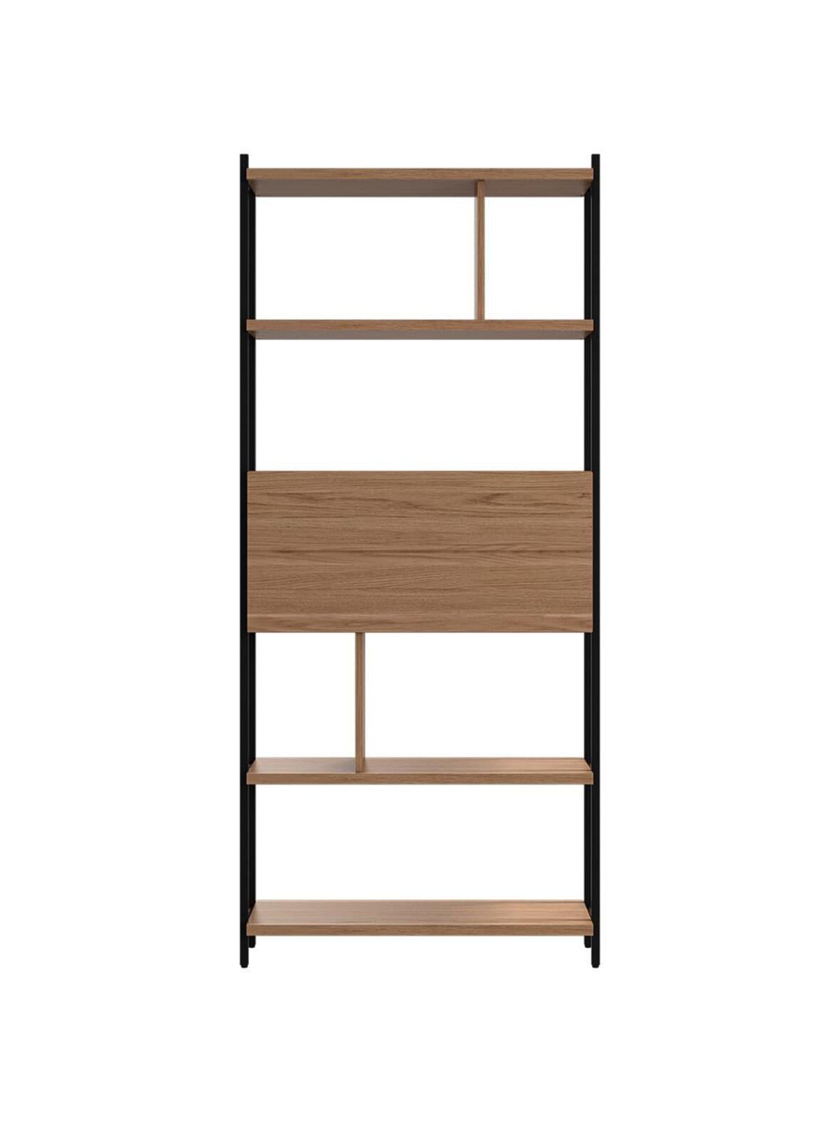 Calgary-hylly tammi/musta 84 x 190 cm – BoConcept