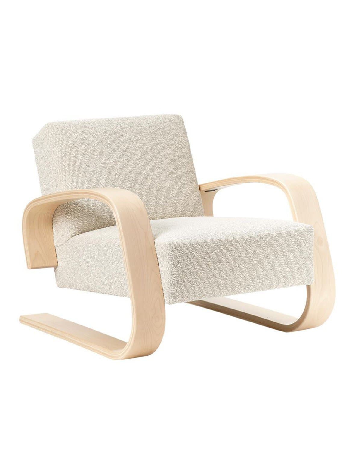 Nojatuoli 400 nubia-kangas 02 cream-pearl/koivu – Artek