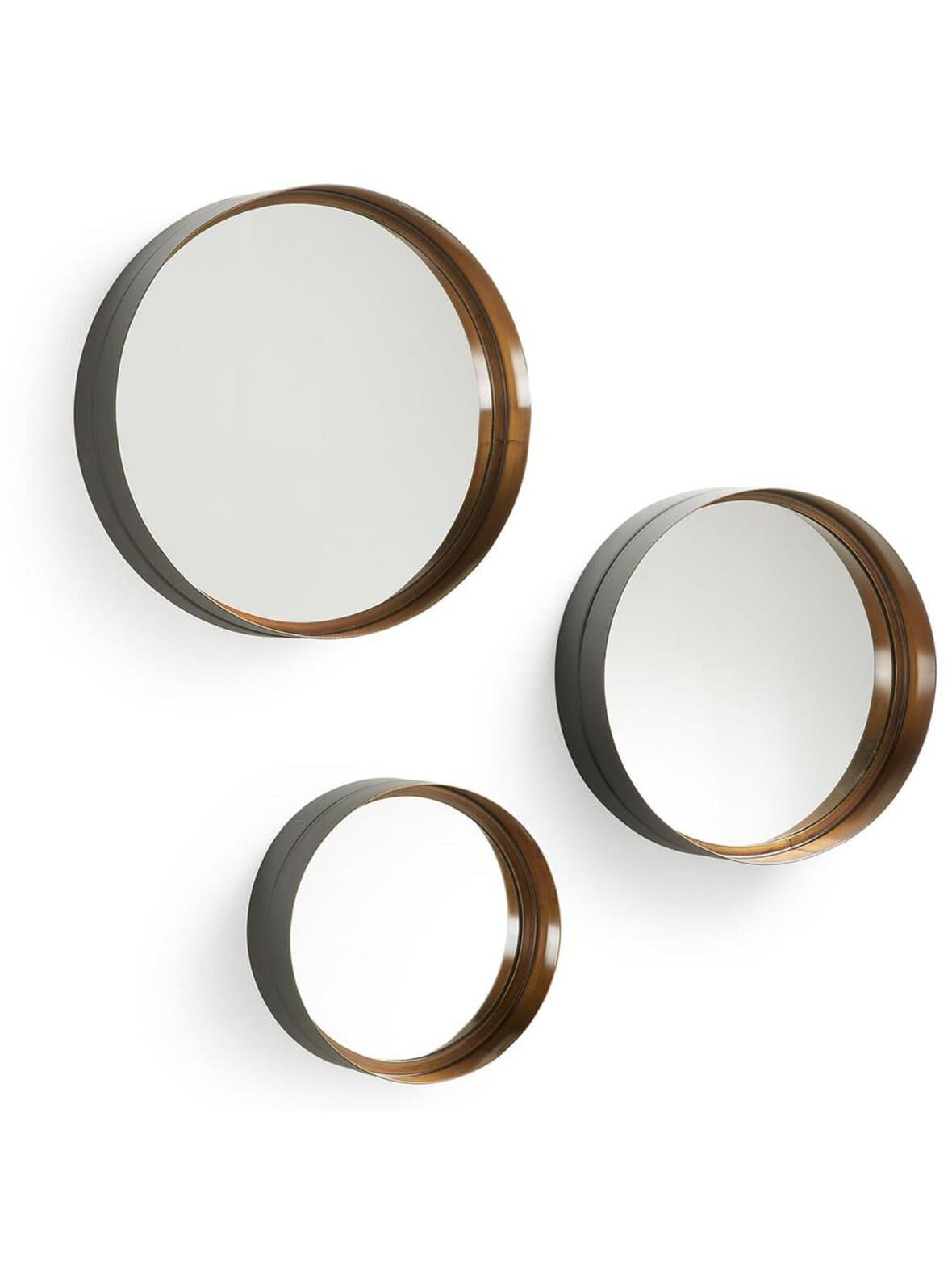 Wilton-peilisetti 3 kpl ⌀ 23/30/35 cm – Kave Home