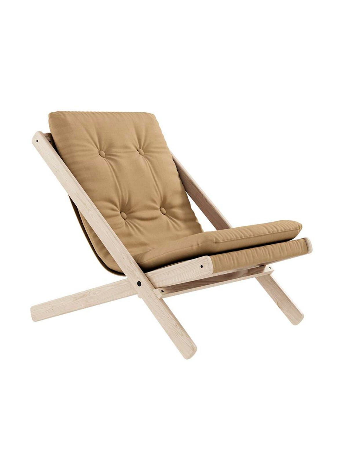 Boogie-nojatuoli wheat beige/raw – Karup