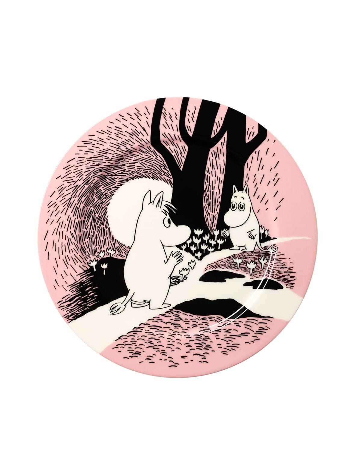Muumi rakkaus -tarjoilulautanen 30 cm – Moomin Arabia