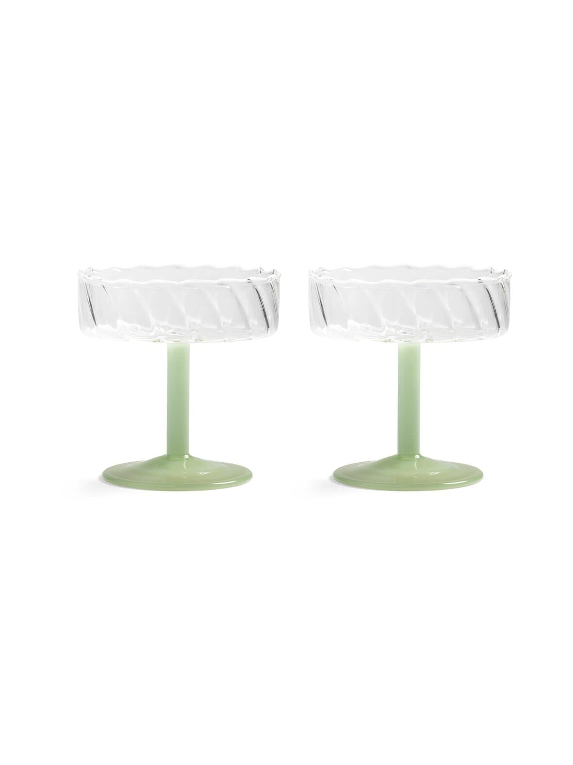 Coupe twirl -lasit 11 cm, 2 kpl / pkt – &klevering