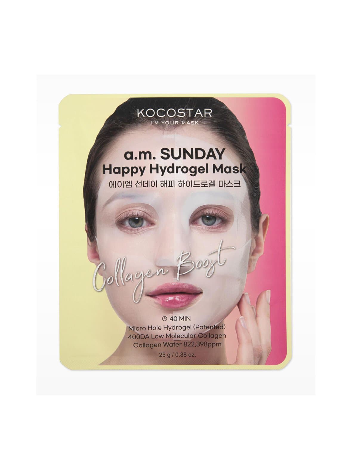 A.m. sunday happy hydrogel mask -kasvonaamio – KOCOSTAR