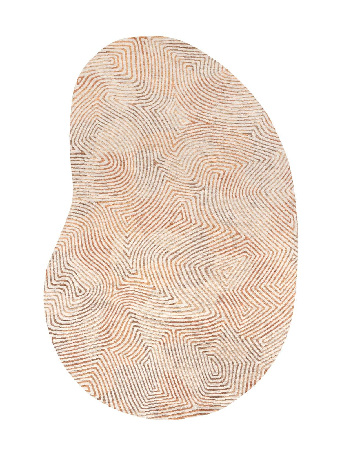 Coral indian sand chenille -matto – Louis de Poortere