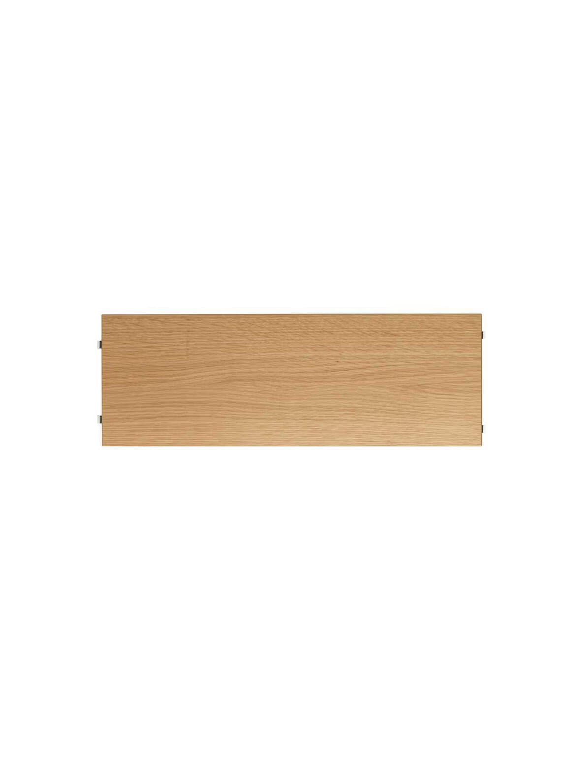 String system -hyllysetti 3 kpl tammi 58 x 20 cm – String Furniture
