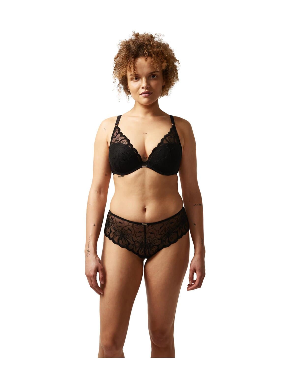 Fleurs plunge -t-paitarintaliivit – Chantelle