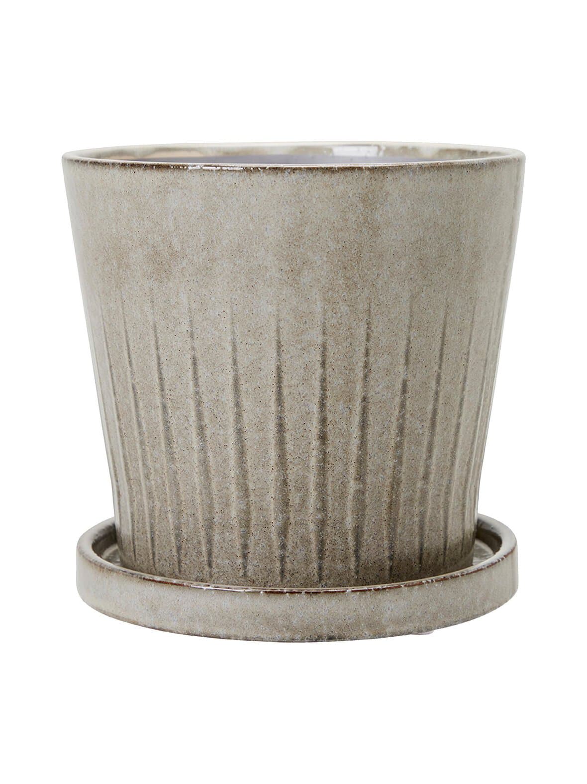 Frida- ruukku ja aluslautanen 19 x 18 cm – Wikholm Form