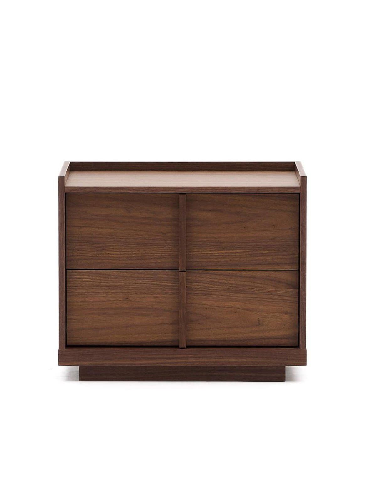 Onix-yöpöytä tumma pähkinä 60 x 59 cm – Kave Home