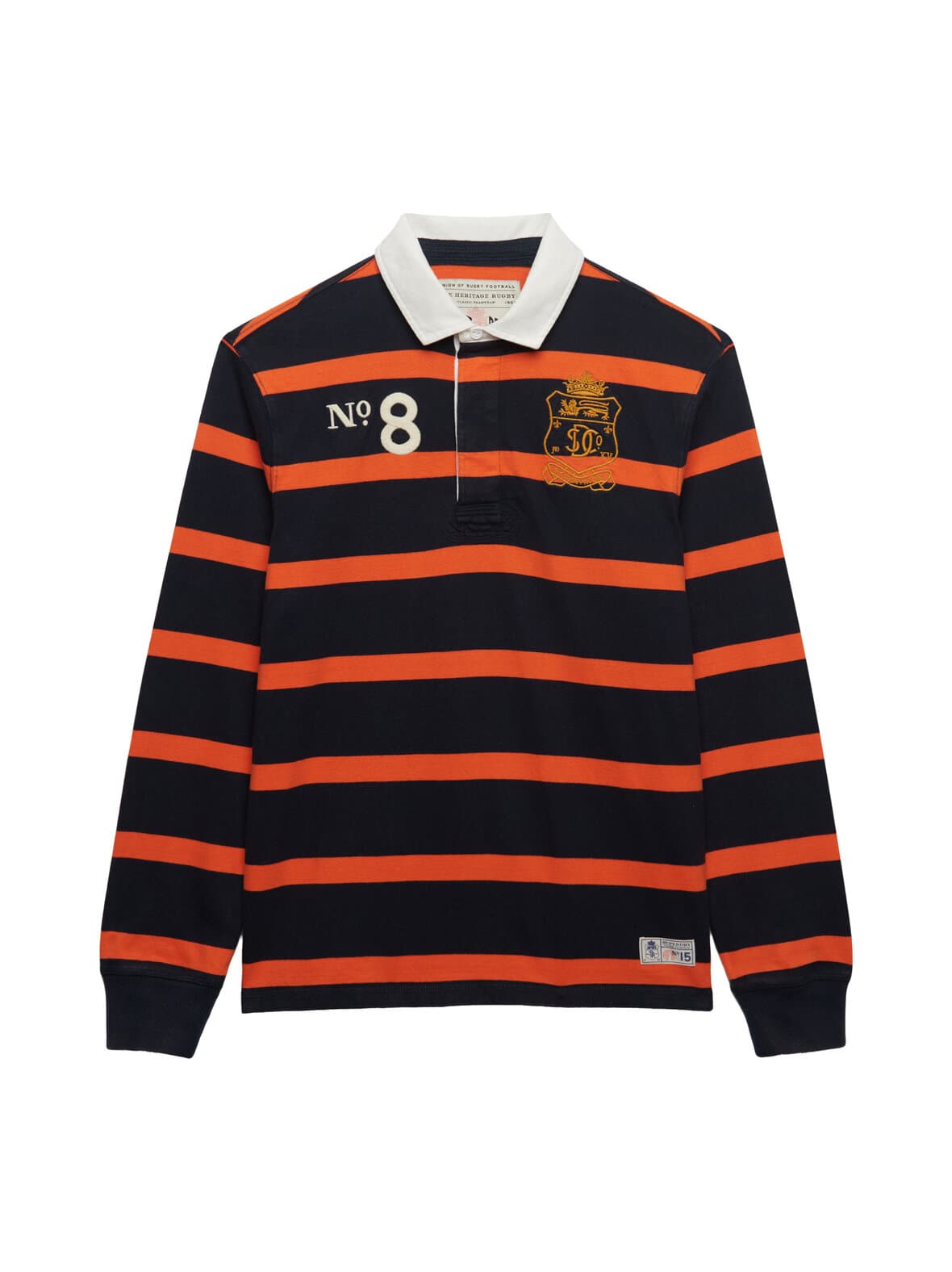 Double emblem stripe rugby -paita – Superdry