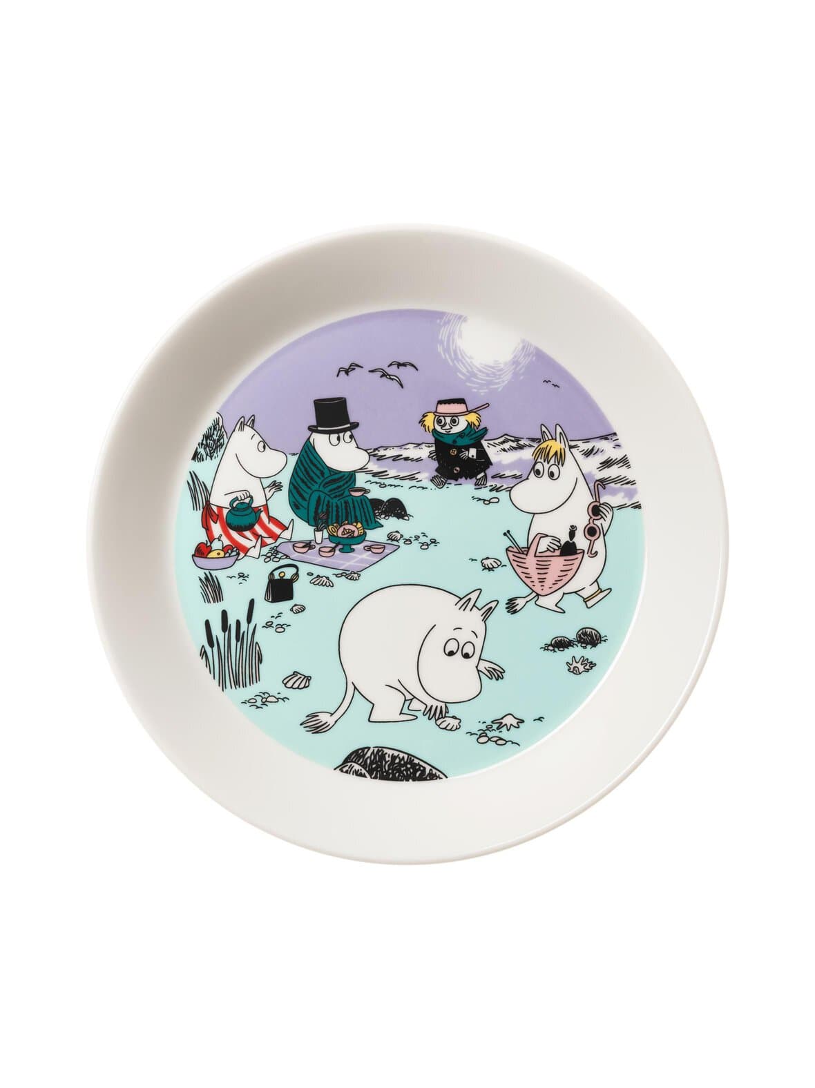 Rantapäivä-lautanen 19 cm – Moomin Arabia