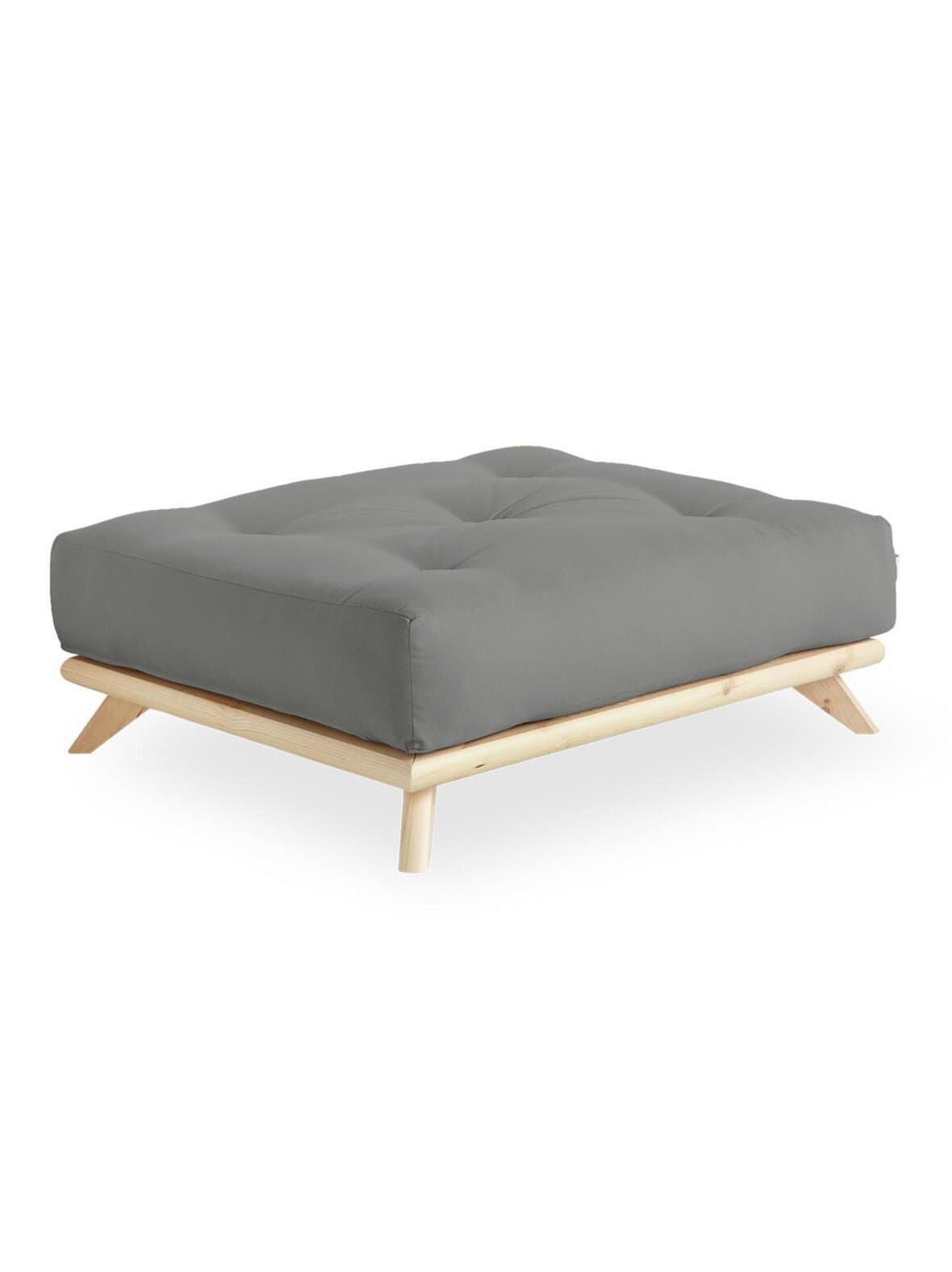 Senza-futonrahi grey/mänty – Karup
