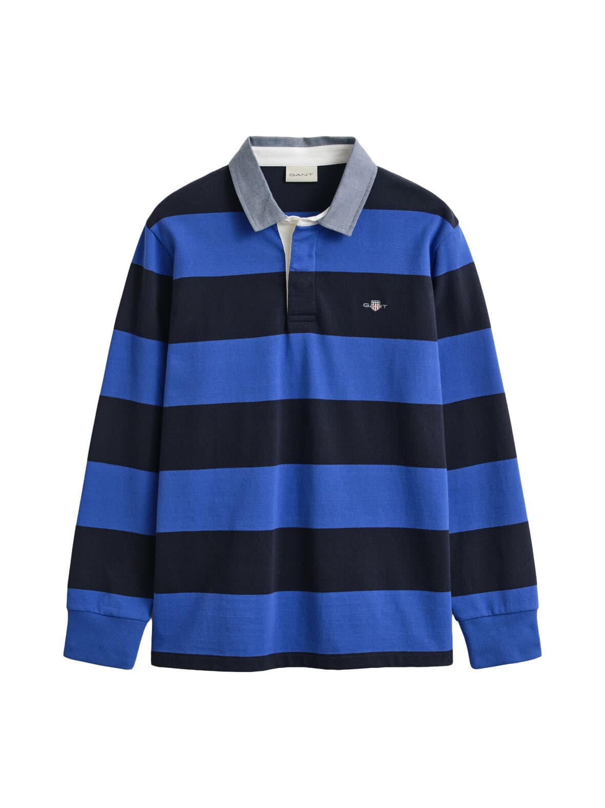 Regular chambray stripe heavy rugger -paita – GANT