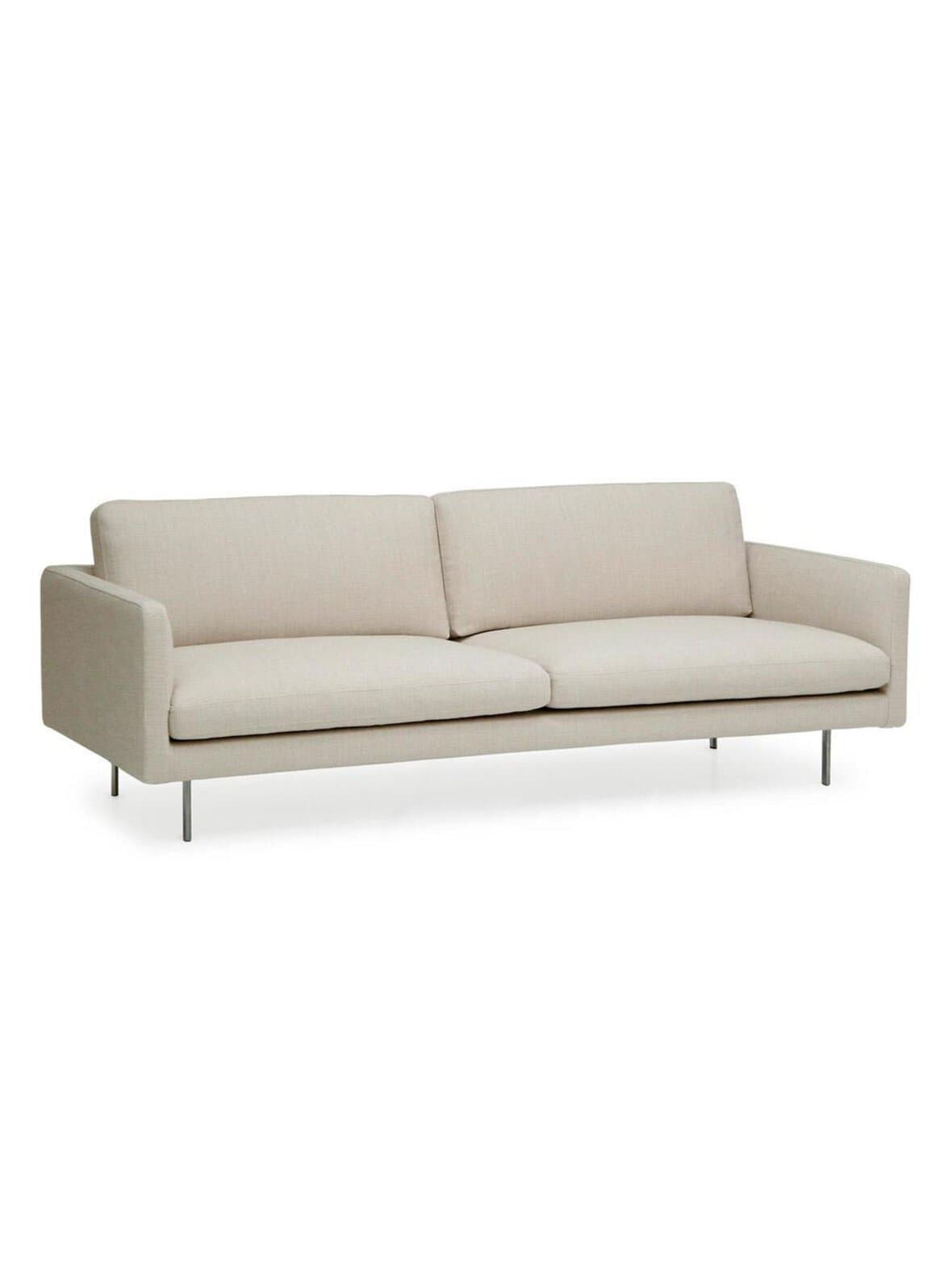 Basel-sohva malawi-kangas 21 valkoinen l 220 cm – Adea