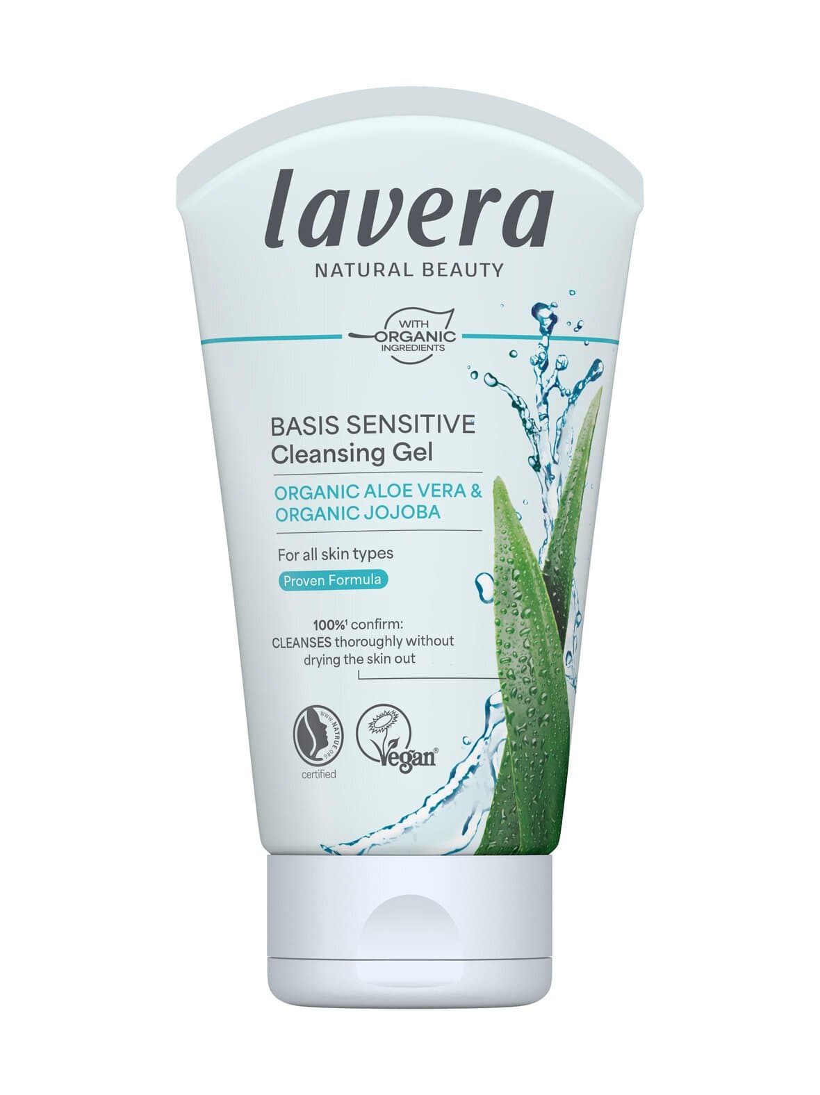 Basis sensitiv cleansing gel -puhdistusgeeli 125 ml – Lavera