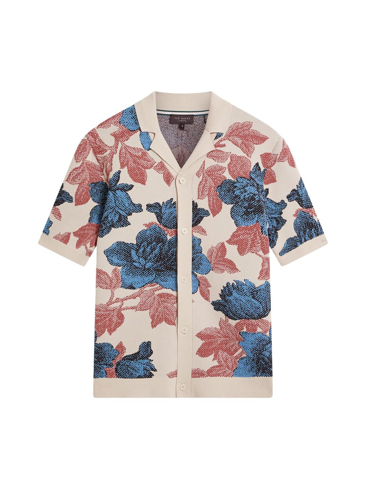 Ashqarass relaxed fit floral - neulottu pikeepaita – Ted Baker