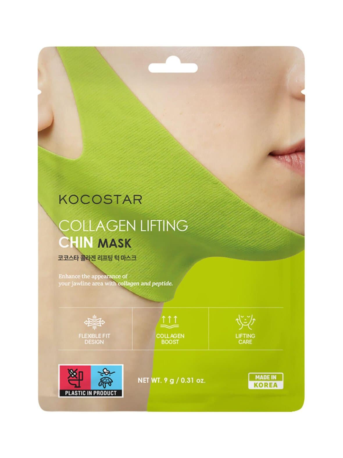 Collagen lifting chin mask -kangasnaamio – KOCOSTAR