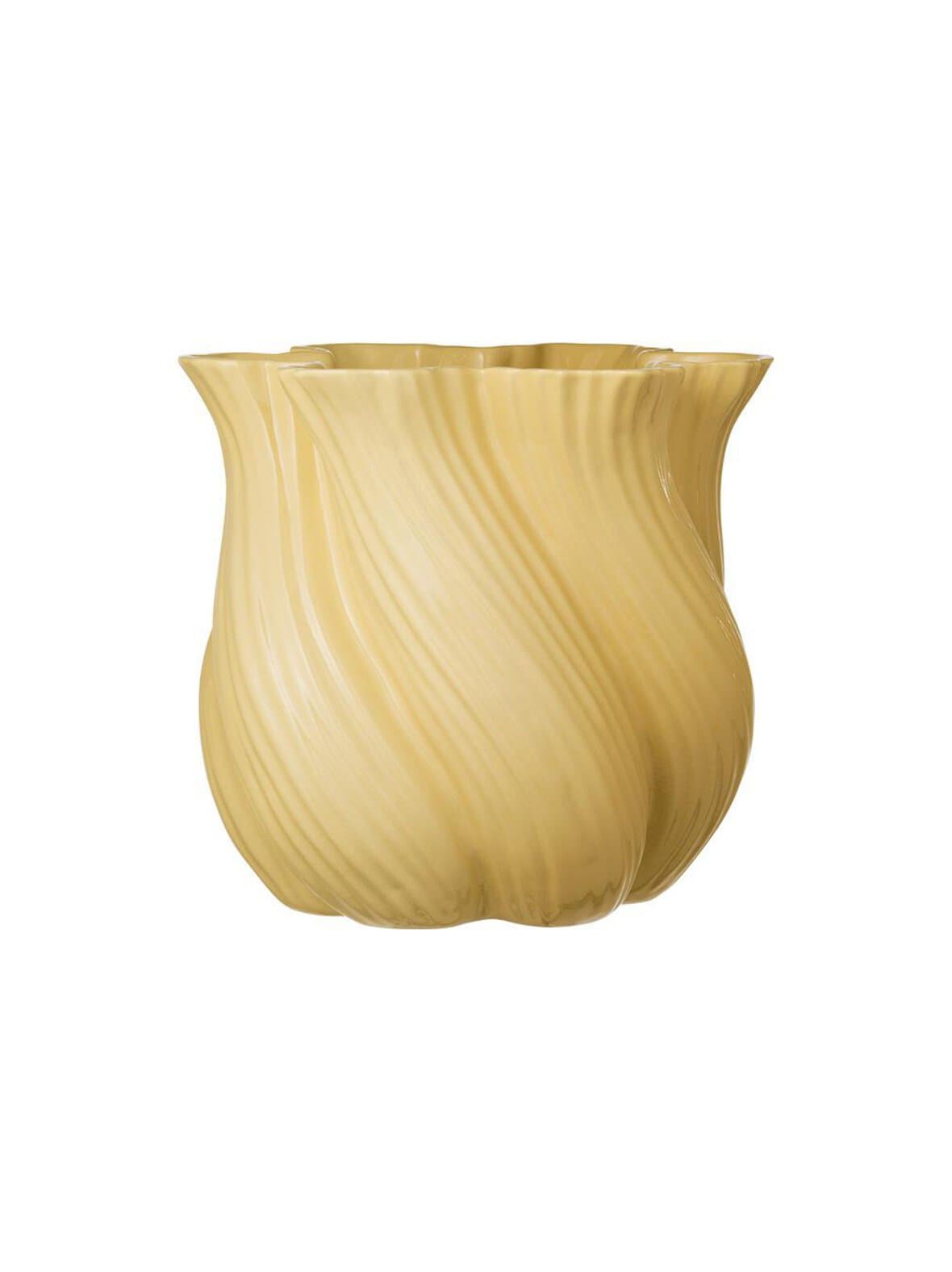 Flora 6 -vaasi pastellinkeltainen k 18 cm – BoConcept