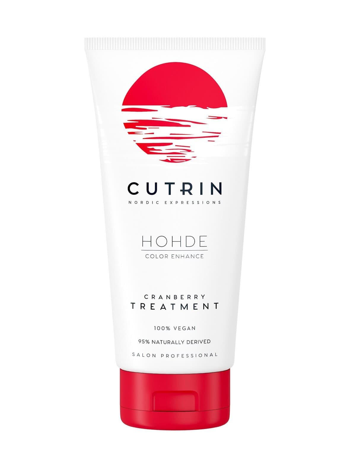 Sävyttävä hohde cranberry -hoitonaamio 200 ml – Cutrin