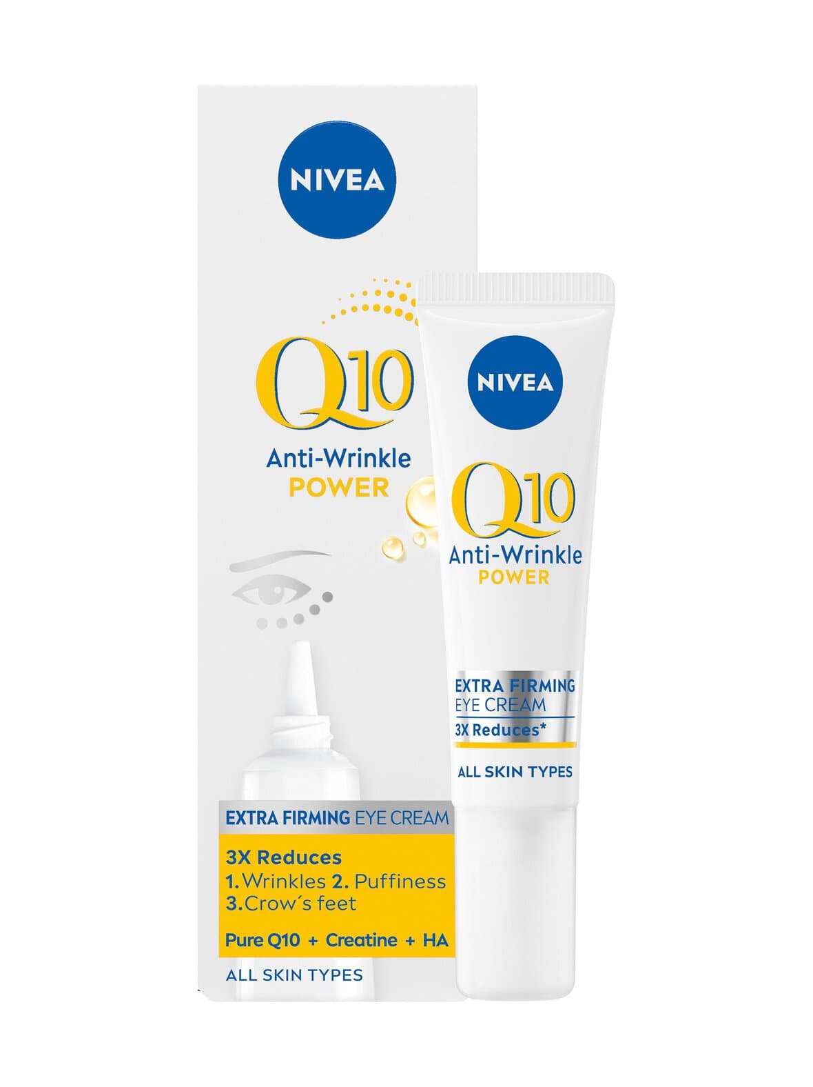 Anti-wrinkle power extra firming eye cream -silmänympärysvoide – Nivea